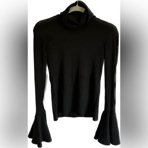 Nasty Gal Stretch Bell Sleeve Top